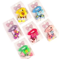 Аксессуары для волос 4пр/наб (2резинки, 2заколки)