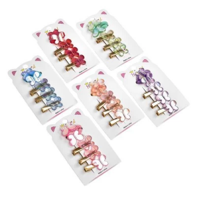 Аксессуары для волос 5пр/наб (2резинки, 3заколки)