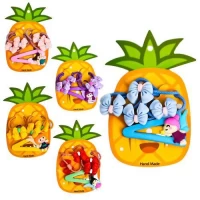 Аксессуары для волос 5пр/наб (4резинки, 1заколка)