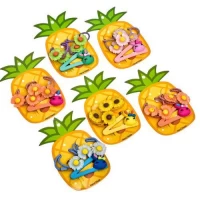 Аксессуары для волос 5пр/наб (4резинки, 1заколка)