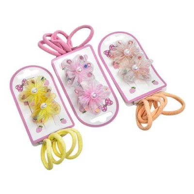 Аксессуары для волос 6шт/наб (4резинки, 2заколки) Аксессуары для волос 6шт/наб (4резинки, 2заколки)