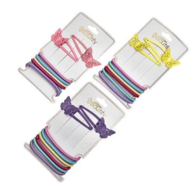 Аксессуары для волос 8пр/наб (6резинок, 2заколки) Аксессуары для волос 8пр/наб (6резинок, 2заколки)