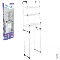 Полка-стеллаж для туалета 50*25*160см