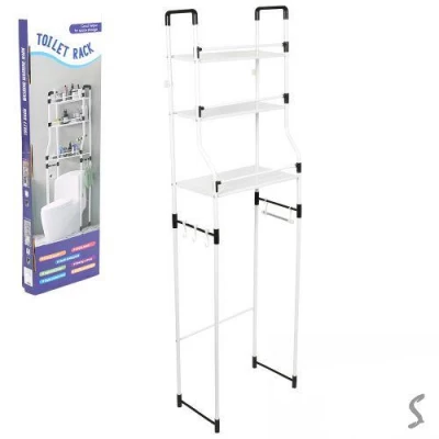 Полка-стеллаж для туалета 50*25*160см Полка-стеллаж для туалета 50*25*160см