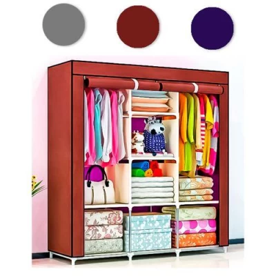 Шкаф тканевый раскладной для хранения вещей 130*45*175см