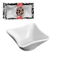 Соусницы фарфор 2шт/наб 9*9*4см