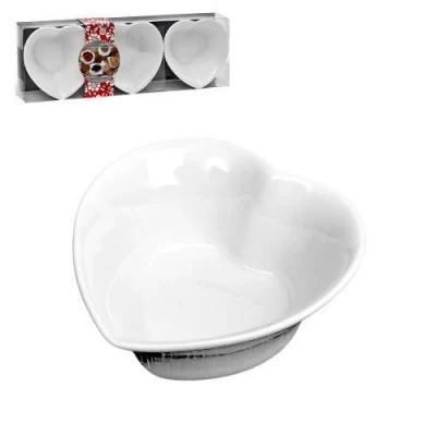 Соусницы фарфор 3шт/наб 10*10*4см