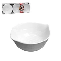 Соусницы фарфор 3шт/наб 10.5*9.5*4см