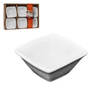 Соусницы фарфор 6шт/наб 7*7*3см