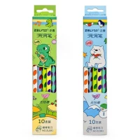 Карандаш ч/гр с точилкой 10шт/наб