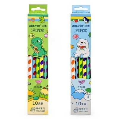 Карандаш ч/гр с точилкой 10шт/наб