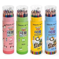 Карандаши с точилкой 24цв