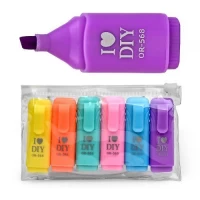 Маркеры текстовыделители 6цв