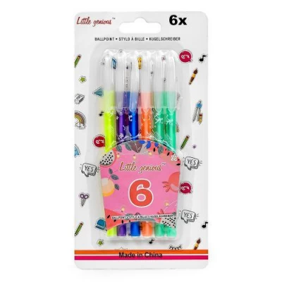 Ручка шариковая 6шт/наб синяя Ручка шариковая 6шт/наб синяя