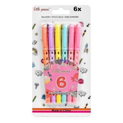 Ручка шариковая 6шт/наб синяя Ручка шариковая 6шт/наб синяя