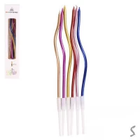 Свечи для торта фигурные 16см 6шт/наб