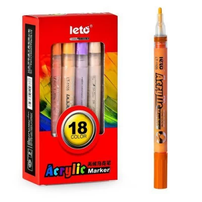 Маркеры акриловые 18цв Маркеры акриловые 18цв