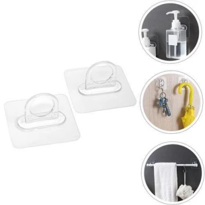 Крючки декоративные самоклеющиеся 2шт/наб Крючки декоративные самоклеющиеся 2шт/наб