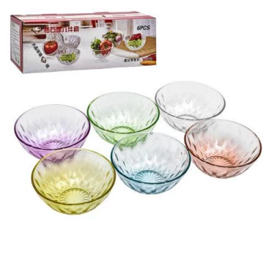 Салатники стекло 6шт/наб 11.5*5см