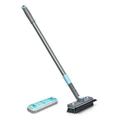Швабра-щетка для пола и окон со сменными насадками 3в1 110*21см Швабра-щетка для пола и окон со сменными насадками 3в1 110*21см