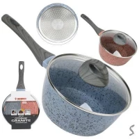 Сотейник с крышкой литой 