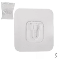 Крючки декоративные самоклеющиеся 20шт/наб