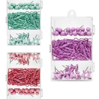 Канцелярские принадлежности 130пр/наб (скрепки, кнопки-гвоздики)