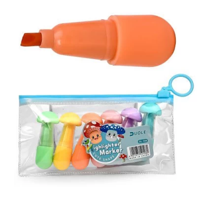 Маркеры текстовыделители 6цв