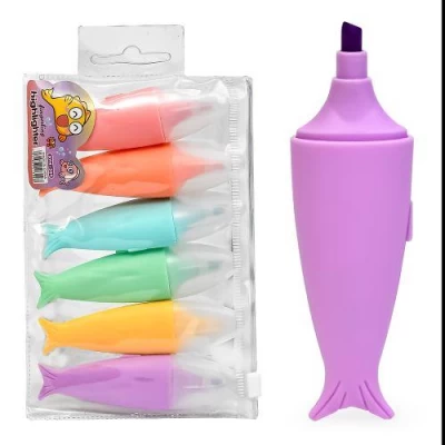 Маркеры текстовыделители 6цв Маркеры текстовыделители 6цв