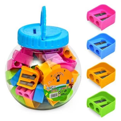 Точилка двойная "Shape" 40шт/уп