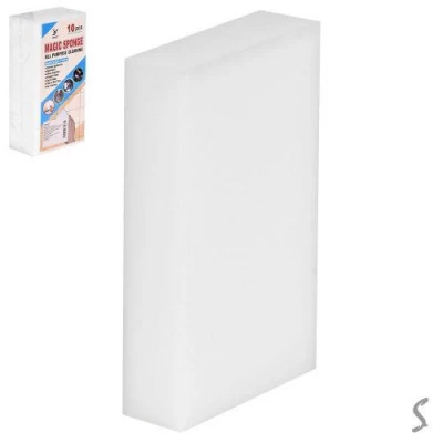 Губка меламиновая 10шт/уп 3*6*9см