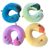 Подушка-подкова ортопедическая дорожная под шею 