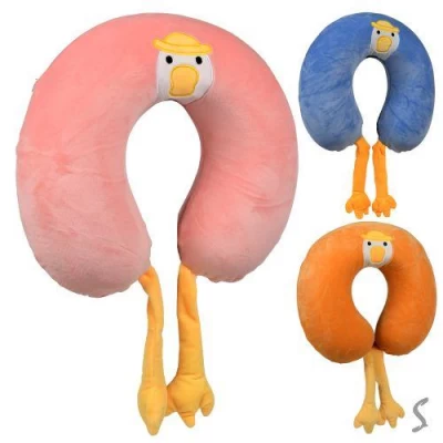 Подушка-подкова ортопедическая дорожная под шею 