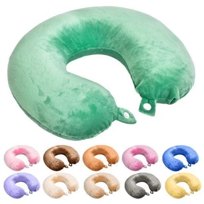 Подушка-подкова ортопедическая дорожная под шею 