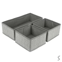 Коробка складная для хранения вещей 3пр/наб 32*16*10см/16*16*10см/16*16*10см