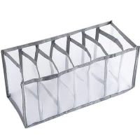 Коробка-органайзер для хранения белья 7отд 32*12*12см