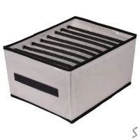 Коробка-органайзер для хранения одежды 7отд 32*25*17см
