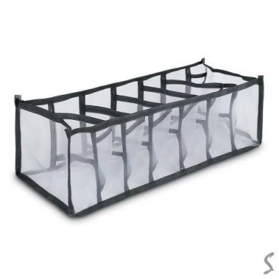 Коробка-органайзер для хранения белья 7отд 36*17*12см