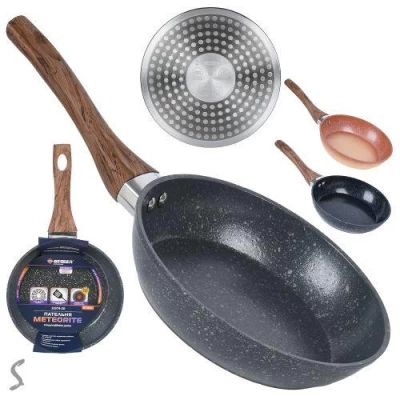 Сковорода литая керамика "Meteorite" инд. дно 20*4см