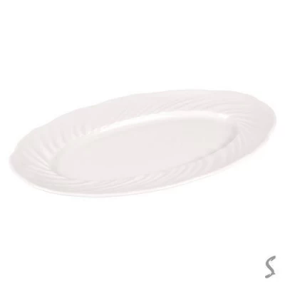 Блюдо фарфор 31.5*18.5*2см