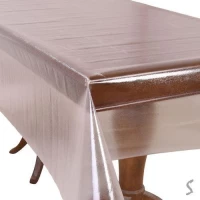 Клеенка Crystal рифленная жидкое стекло 