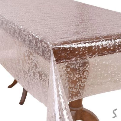 Клеенка Crystal рифленная жидкое стекло 