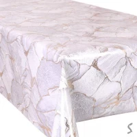 Клеенка ПВХ с принтом на ткан.основе глянец Марсель 1.37*20м