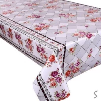 Клеенка ПВХ с рисунками 3D на тканевой основе 1.37*20м