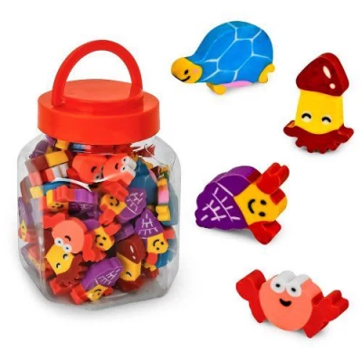 Ластик "Sea world" 60шт/уп