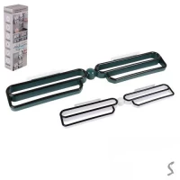 Полка угловая многофункциональная 34*10см