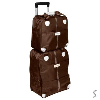 Сумка-чемодан ручная кладь 38*43см/31.5*34см 2шт/наб