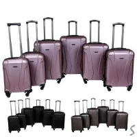 Чемодан 19/20/21/23/25/27'' 6шт/наб (расширитель/отстегивающиеся колеса/облегченный)