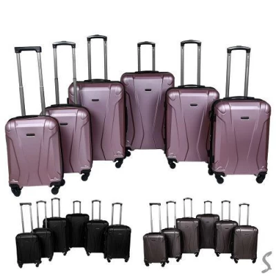 Чемодан 19/20/21/23/25/27'' 6шт/наб (расширитель/отстегивающиеся колеса/облегченный)