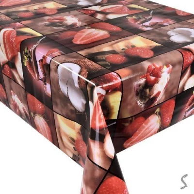 Клеенка ПВХ 3-хсл. глянцевая на ткан.основе Glossy 1.37*20м